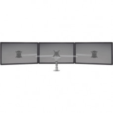 Innovative Staxx STX-03W Mounting Arm for Monitor - Silver - TAA Compliant - Adjustable Height - 3 Display(s) Supported - 24" to 30" Screen Support - 45 lb Load Capacity - 75 x 100 VESA Standard - TAA Compliance STX-03W-124