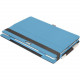 Urban Factory SUR24UF Carrying Case (Folio) Tablet - Cyan - Leather - 8.5" Height x 12.1" Width x 0.7" Depth SUR24UF