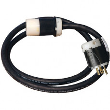 Tripp Lite 20ft Single Phase Whip Extension Cable 120V L5-20R output and L5-20P input TAA GSA - 120 V AC Voltage Rating - 20 A Current Rating - Black - TAA Compliance SUWEL520C-20