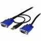 Startech.Com 2-in-1 - Video / USB cable - 4 pin USB Type A, HD-15 (M) - HD-15 (M) - 3.05 m - 10ft - Black SVECONUS10