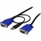 Startech.Com Ultra Thin USB KVM Cable - for KVM Switch - 6 ft - Black SVECONUS6