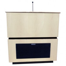 AmpliVox SW3030 - Wireless Coventry Lectern - Rectangle Top - 42" Table Top Width x 30" Table Top Depth - 46" Height - Maple - Hardwood Veneer SW3030-MP