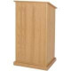 AmpliVox SW470 - Wireless Chancellor Lectern - 45" Height x 24" Width x 21" Depth - Cherry - Solid Wood Veneer SW470-CH