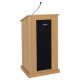 AmpliVox SW470 - Wireless Chancellor Lectern - 45" Height x 24" Width x 21" Depth - Maple - Solid Wood Veneer SW470-MP