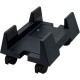 SYBA Multimedia Black Computer CPU Stand - 66 lb Load Capacity - 4.3" Height x 12.4" Width - Plastic - Black SY-ACC65010