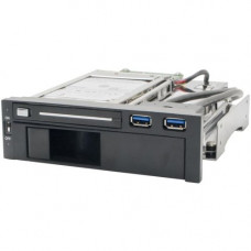 SYBA Multimedia Drive Bay Adapter - 1 x 3.5" Bay - 1 x 2.5" Bay - USB 3.0 SY-MRA55006