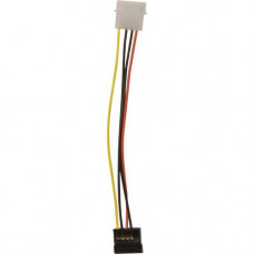 SYBA Multimedia SATA Power Cable - For Power Supply, Hard Drive - 7.25" Cord Length - RoHS Compliance SY-PWCB-SATA