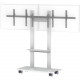 Video Furniture International VFI SYZ80 Mobile Interactive Stand - Up to 70" Screen Support - 250 lb Load Capacity - 68" Height x 44" Width x 22" Depth - Floor - Metal - White SYZ80-D-W
