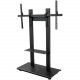 Video Furniture International VFI SYZ80 Mobile Interactive Stand - Up to 90" Screen Support - 250 lb Load Capacity - 68" Height x 44" Width x 22" Depth - Floor - Metal - Black SYZ80-XL-B