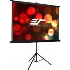 Elite Screens Tripod Pro Series - 113-INCH 1:1, Adjustable Multi Aspect Ratio Portable Indoor Outdoor Projector Screen, 8K / 4K Ultra HD 3D Ready, 2-YEAR WARRANTY, T113UWS1-Pro" - GREENGUARD Compliance T113UWS1-PRO