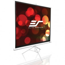 Elite Screens Tripod Series - 99-INCH 1:1, Adjustable Multi Aspect Ratio Portable Indoor Outdoor Projector Screen, 8K / 4K Ultra HD 3D Ready, 2-YEAR WARRANTY, T99NWS1" - GREENGUARD Compliance T99NWS1