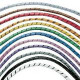 PANDUIT Spiral Wrap - White - 1 Pack - TAA Compliance T25F-C10