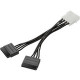 HP 4pin to Dual SATA Power Adapter Cable - For Workstation - 6" Cord Length - 1 T1P61AA