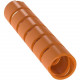 Panduit Spiral Wrap - Orange - 1 Pack - Polyethylene - TAA Compliance T25F-C3Y
