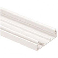 PANDUIT Pan-Way T-45 Surface Raceway System - Off White - 10 Pack - TAA Compliance T45BIW10-A