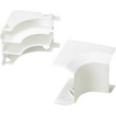 Panduit Pan-Way T-45 Inside Corner Fitting - Electric Ivory - 1 Pack - RoHS, TAA Compliance T45ICEI