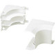 Panduit Pan-Way T-45 Inside Corner Fitting - Electric Ivory - 1 Pack - RoHS, TAA Compliance T45ICEI