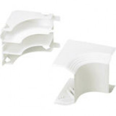 Panduit Pan-Way T-45 Inside Corner Fitting - Off White - 1 Pack - RoHS, TAA Compliance T45ICIW