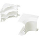 Panduit Pan-Way T-45 Inside Corner Fitting - Off White - 1 Pack - RoHS, TAA Compliance T45ICIW