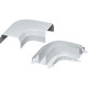 Panduit Pan-Way T-45 Right Angle Fitting - Electric Ivory - 1 Pack - RoHS, TAA Compliance T45RAEI
