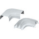 Panduit T-45 Right Angle Fitting - Off White - 1 Pack - RoHS, TAA Compliance T45RAIW