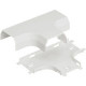 Panduit T45TEI T-45 Tee Fitting - Electric Ivory - TAA Compliance T45TEI