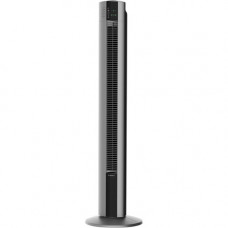 Lasko Space-Saving Performance Tower Fan & Remote - 3 Speed - Oscillating, Timer, Night Mode - 42.5" Height x 12.5" Width - Plastic Base - Gray T48314