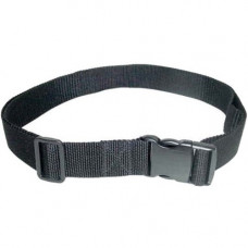 Distinow Agora Edge 30"- 58" Adjustable Polypropelyne Waist Belt with Slide - 1.5" wide - 1 - 1.5" Height x 1.5" Width x 6" Length - Black - Polypropylene Webbing T5764DW