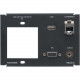 Kramer T5F-1S Faceplate - 1 x Total Number of Socket(s) - 1 x Mini-phone Port(s) - 1 x RJ-45 Port(s) - 1 x VGA Port(s) T5F-1S