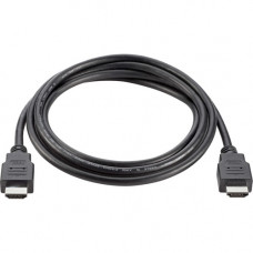 HP HDMI Standard Cable - 5.91 ft HDMI A/V Cable for Audio/Video Device - First End: 1 x HDMI Male Digital Audio/Video - Second End: 1 x HDMI Male Digital Audio/Video - Gold Plated Contact - Black T6F94AT
