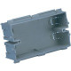Panduit Pan-Way T70HB-X Mounting Box - International Gray - Polyvinyl Chloride (PVC) - TAA Compliance T70HB-X