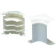 Panduit Pan-Way T70ICIW Inside Corner Fitting - Angle Fitting - Off White - 1 Pack - TAA Compliance T70ICIW