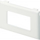 Panduit T70PGWH Faceplate - 1-gang - White - Polyvinyl Chloride (PVC) - TAA Compliance T70PGWH