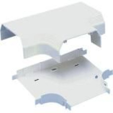 Panduit Tee Fitting - Tee Fitting - White - 1 Pack - Polyvinyl Chloride (PVC) - TAA Compliance T70TWH