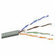 Belkin Cat.5e UTP Network Cable - 1000 ft Category 5e Network Cable for Network Device - Bare Wire - Bare Wire - Gray TAA504-1000GR-P