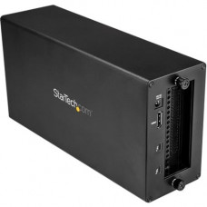 Startech.Com Thunderbolt 3 PCIe Expansion Chassis with DisplayPort - PCIe x16 - Thunderbolt 3 PCIe Enclosure - Thunderbolt 3 PCIe Box - Add an external PCI Express 3.0 x16 slot and a 4K DisplayPort connection to your Thunderbolt 3 MacBook or laptop - Add 