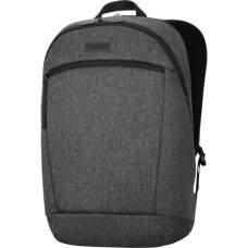 Targus Invoke Carrying Case (Backpack) for 15.6" Notebook - Gray - Fade Resistant, Stain Resistant - Heather - Shoulder Strap, Trolley Strap, Handle - 20.3" Height x 12.2" Width x 5.9" Depth - 5.02 gal Volume Capacity TBB61404GL