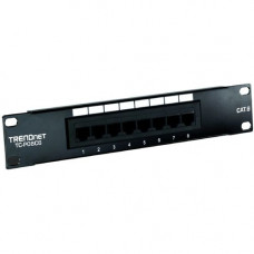 Trendnet 8-Port Cat. 6 Unshielded Patch Panel - 8 x RJ-45 TC-P08C6