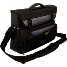 Targus City Gear TCG270 Carrying Case (Messenger) for 17.3" Notebook - Black, Gray - Shock Absorbing - Polyurethane, Poly - Trolley Strap, Shoulder Strap, Handle - 18.1" Height x 13.4" Width x 6.3" Depth TCG270