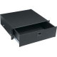 Middle Atlantic Products Heavy-Duty D and TD Series Drawer - 19" 3U Wide - Black TD3