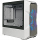 Cooler Master MasterBox TD300 Mesh Computer Case - Mini-tower - White - Steel, Mesh, Plastic, Tempered Glass - 4 x Bay - 2 x 4.72" x Fan(s) Installed - 0 - Mini ITX, Micro ATX Motherboard Supported - 6 x Fan(s) Supported - 0 x External 5.25" Bay