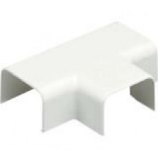 Panduit Tee Fitting for Use With LD5 Raceway, Electric Ivory, ABS, Length 1.84 in. - Tee Fitting - Electric Ivory - 20 Pack - Acrylonitrile Butadiene Styrene (ABS) - TAA Compliance TF5EI-E