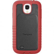 Targus SafePort Case Rugged Max for Samsung Galaxy S4 (Red) - For Smartphone - Red - Shock Absorbing, Damage Resistant, Drop Resistant - Polycarbonate, Silicone TFD00603US