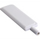 Taoglas Apex White Straight TG.30 Ultra-Wideband 4G LTE Antenna - 698 MHz, 1.71 GHz, 700 MHz, 824 MHz, 700 MHz, 1.71 GHz, 2.40 GHz to 960 MHz, 1.58 GHz, 2.70 GHz, 800 MHz, 960 MHz, 2.70 GHz, 2.17 GHz, 2.70 GHz - 6.5 dBi - Outdoor, GPS, Wireless Data Netwo