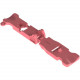 Panduit Angled TG Jack Termination Tool - 2.9" Length - Ruby Red - Glass-filled Nylon - 1 TGSJT