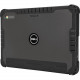 Targus 11.6" Commercial-Grade Form-Fit Cover for Dell&trade; Chromebook 11 3100 Clamshell - For Dell Chromebook - Black - TAA Compliant - Bump Resistant, Scratch Resistant - Polycarbonate, Thermoplastic Polyurethane (TPU) THZ798GLZ