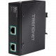 Trendnet Industrial Gigabit PoE+ Extender - 2 x Network (RJ-45) - 984.25 ft Extended Range TI-E100