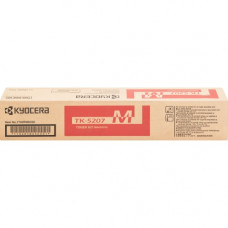 Kyocera TK-5207M Original Toner Cartridge - Magenta - Laser - 12000 Pages - 1 Each TK-5207M