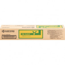 Kyocera TK-5207Y Original Toner Cartridge - Yellow - Laser - 12000 Pages - 1 Each TK-5207Y