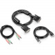Trendnet 6 ft. DVI-I, USB, and Audio KVM Cable Kit TK-CD06
